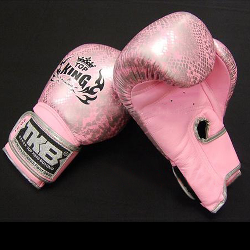 泰国正品tkb top king 蟒蛇 粉色 泰拳 拳击 topking 拳套