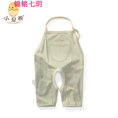 锦铭七玥厂夏款婴幼儿宝宝爬服肚兜 夏季新款包屁衣亲肤彩棉 无骨缝制可
