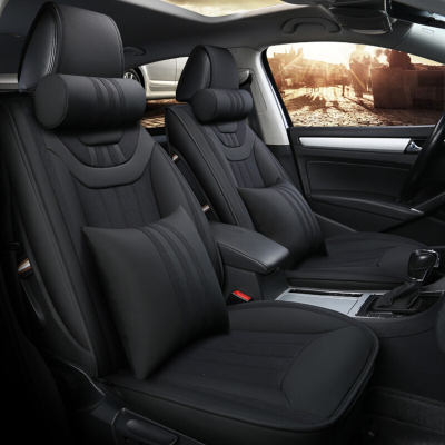 雪佛兰赛欧爱唯欧乐风RV科鲁兹迈锐宝创酷景程专用座套四季通用全包围夏季皮麻坐垫套