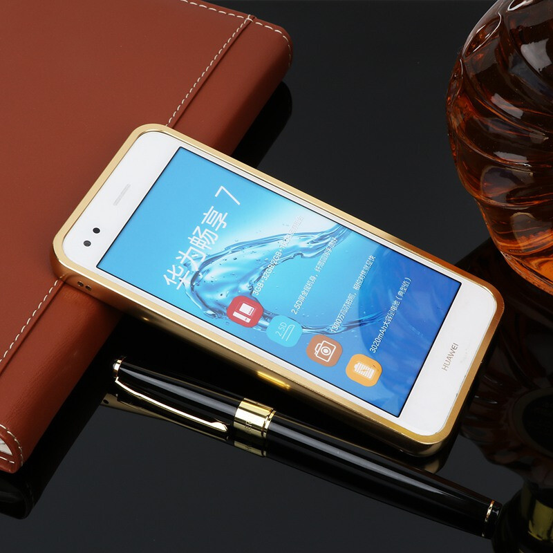 特七【送钢化膜】华为畅享7手机壳保护套/金属边框后盖全包硬壳sla防