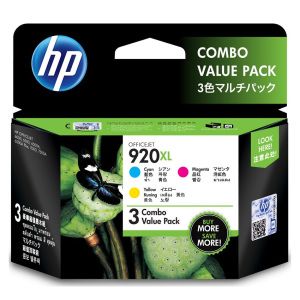 惠普（HP）E5Y50AA 920XL 大容量彩色墨盒3支装（适用Officejet Pro 6000 6500 ） 【920XL/大容量彩色3支装】