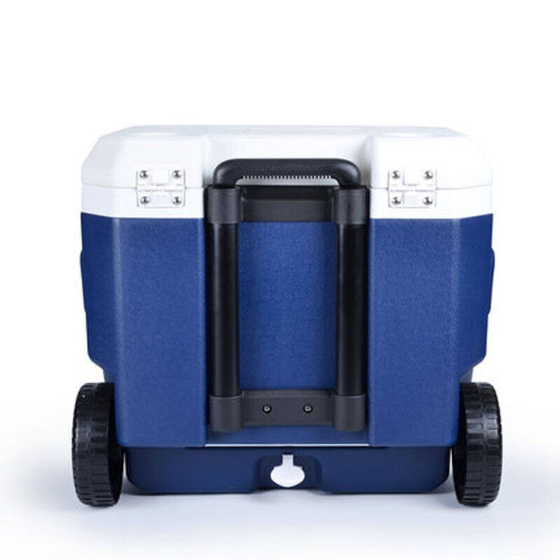 户外52l大拉杆保温箱户外烧烤露营自驾冷藏箱送冰砖