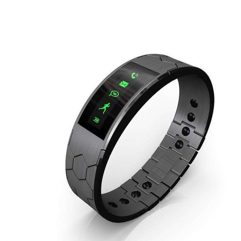 uvr智能手环 黑色 增强版 50米防水 24小时心率监测