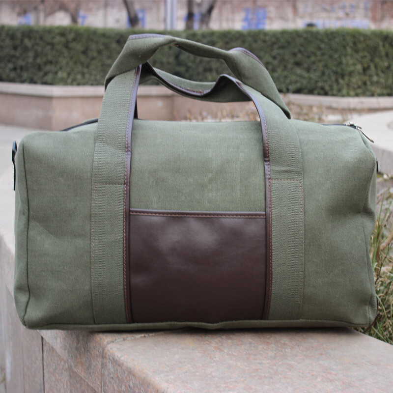 帆布包旅行包行李包手提工具包可印字打工男包单肩包大容量装货包
