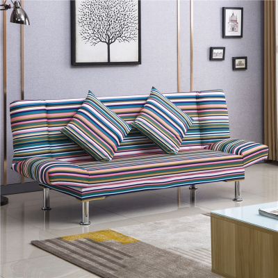 古达北欧小户型沙发出租房可折叠卧室公寓简易客厅懒人布艺现代简约床