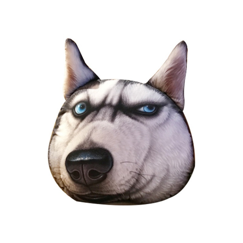 神烦狗抱枕公仔创意狗头抱枕男生款毛绒搞怪个性可拆洗