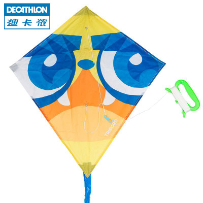 迪卡侬 沙滩运动成人儿童卡通单线风筝 大眼怪创意易飞 FKS