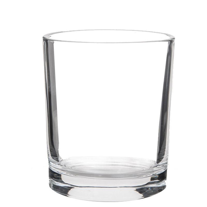 家用玻璃杯子6只装加厚耐热喝水杯无铅透明茶杯水杯套装