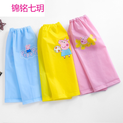 锦铭七玥儿童腿套防水耐脏卡通脚套过膝雨天宝宝腿套防脏雨裤雨鞋