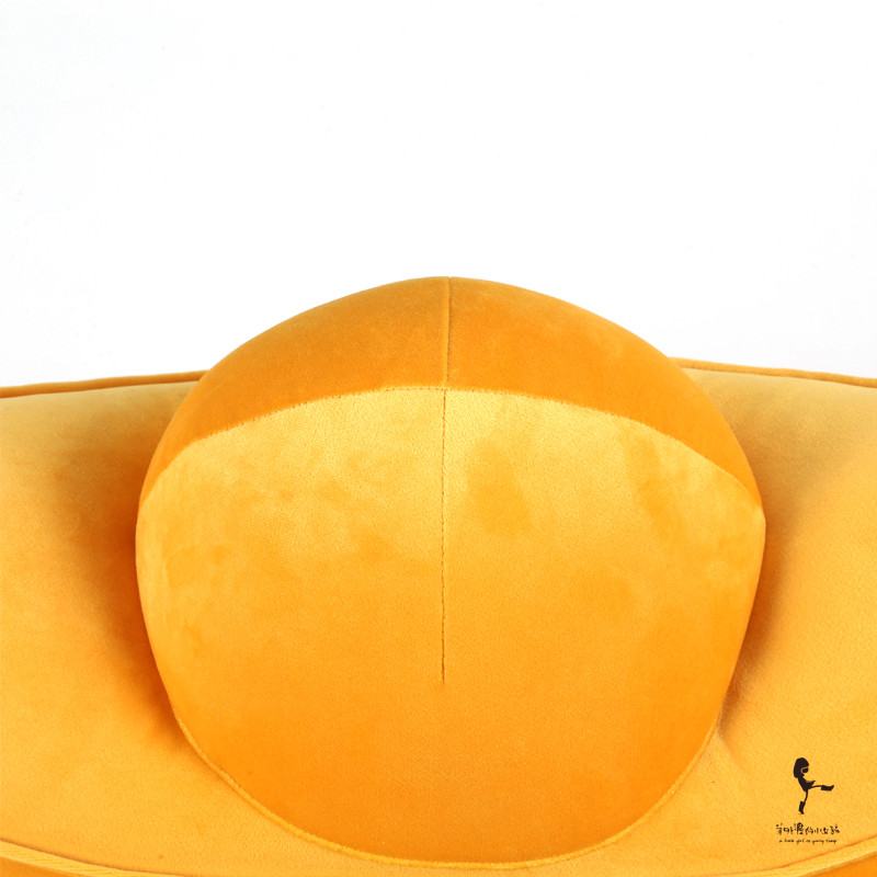 原创手工定制午睡抱枕沙发抱枕靠垫家居布艺金元宝