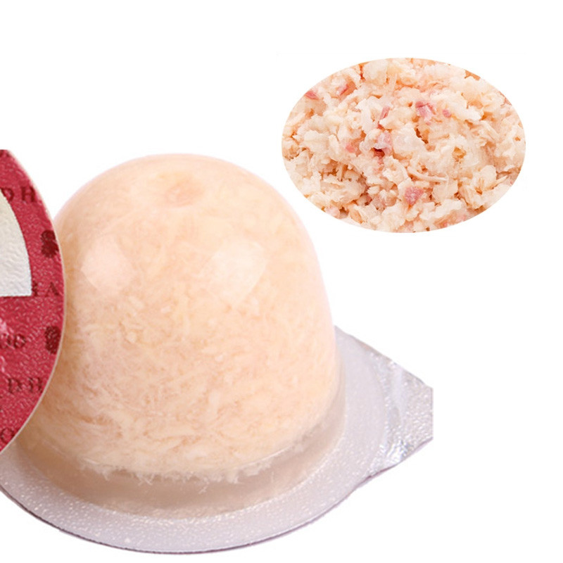 黑沙狗零食狗狗布丁牛肉口味25g*8 奖励小零食果冻宠物零食