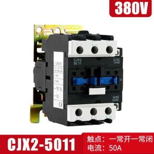 交流接触器阿斯卡利cjx2-3210单相220v三相380v继电器1810辅助触头6511