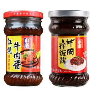 小康牛肉酱辣椒酱雪菜肉丝爆椒凤尾佐餐下饭酱拌米饭拌面火锅蘸酱