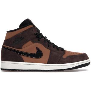 [限量]耐克 AJ1男鞋Jordan 1 Mid SE Dark 缓震透气缓震 运动实战篮球鞋男DC7294-200