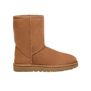 UGG 栗色徽标雪地靴 5800-CHESTNUT 2024新款时尚潮流舒适耐磨保暖