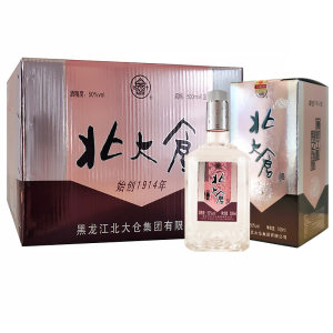 北大仓一品醇香50度浓香型白酒500ml*6瓶白酒整箱装 东北白酒