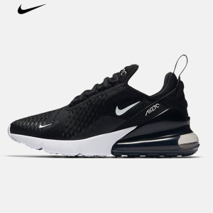 Nike耐克女鞋新款运动鞋Air Max270气垫缓震休闲鞋耐磨时尚跑步鞋AH6789-001 D