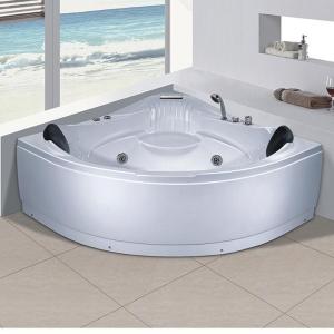1.5米三角缸双人独立式浴缸亚克力按摩浴缸豪华海景浴缸厂家批波迷娜BOMINA