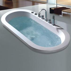 厂家直销嵌入式独立浴缸欧式亚克力浴缸珠光板家庭式双人浴缸波迷娜BOMINA