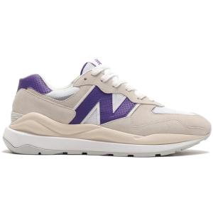 [官方正品]新百伦New Balance 5740系列 男士户外运动时尚百搭跑步鞋 海盐白/紫色 M5740SB1