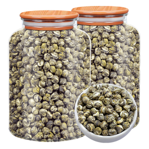 2026新茶茉莉花茶茉莉龙珠茶叶特级浓香型香珠大白毫绣球散装500g