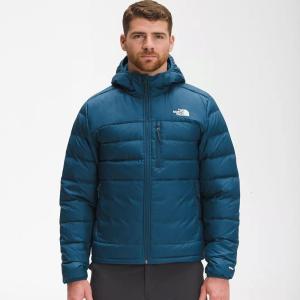 The North Face 北面 Aconcagua 2 男士连帽羽绒服 防风保暖轻便550鹅绒