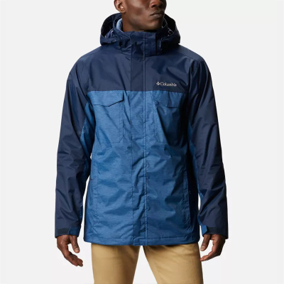 哥伦比亚Columbia男士冲锋衣 Timberline Triple™系列舒适保暖 防水防风 三合一男士冲锋衣