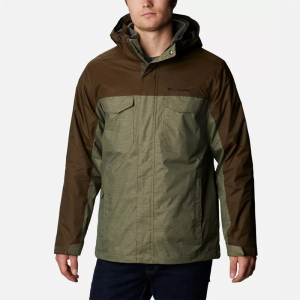 哥伦比亚Columbia男士冲锋衣 Timberline Triple™系列舒适保暖 防水防风 三合一男士冲锋衣