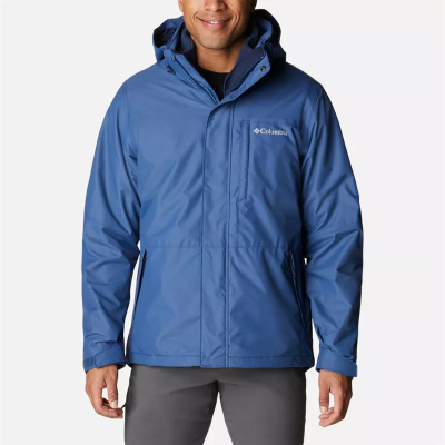 哥伦比亚Columbia男士冲锋衣Gulfport™系列防水防风 舒适保暖 简约百搭男士三合一冲锋衣