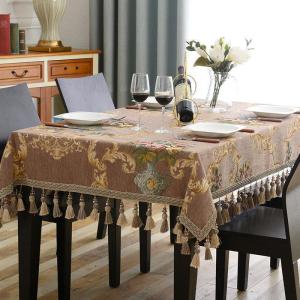 家柏饰(CORATED)欧式桌布轻奢风茶巾长方形茶台布艺家用台布茶布桌布餐桌布正方形