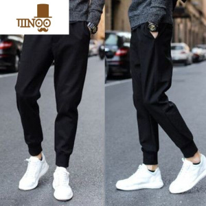 YANXU秋季弹力牛仔裤男潮牌小脚修身裤薄款潮流韩版百搭直筒休闲长裤子