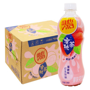 Vita维他蜜桃味红茶饮料500ml添加优质蜜桃茶饮料饮品新品装