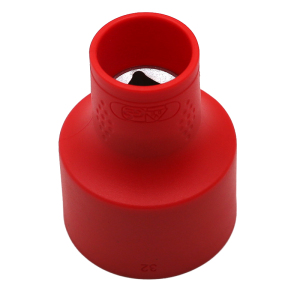 维度(WEDO)IN535 3/8寸绝缘注塑六角套筒 3/8寸(10mm)套筒头 VDE 绝缘耐压1000V