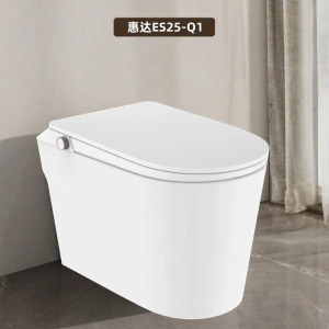 惠达HUIDA轻智能马桶 ES25-Q1 脚触冲水小户型座圈加热泡沫盾家用轻智能马桶 脚触冲水+零水压+泡沫盾