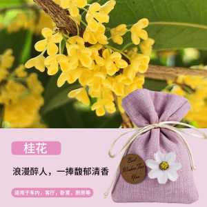 [补贴10%]车载香水香薰汽车内除异味香包囊高级挂件车用香袋饰品实用淡香