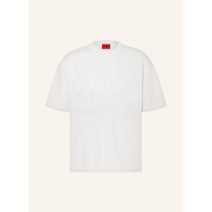 Hugo Boss直筒圆领男士短袖T恤胸前品牌字样简约夏装