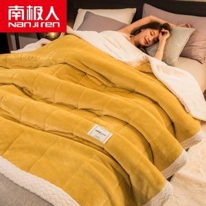 毛毯被子冬季牛奶珊瑚绒沙发盖毯办公室午睡毯子夏季毛巾被