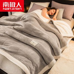 毛毯被子冬季牛奶珊瑚绒沙发盖毯办公室午睡毯子夏季毛巾被