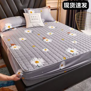 床笠单件透气床罩套席梦思保护套床垫套防尘罩