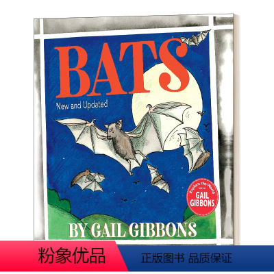 蝙蝠 Bats New & Updated Edition [正版]盖尔吉本斯少儿百科系列 探索黑暗的深海 Explor