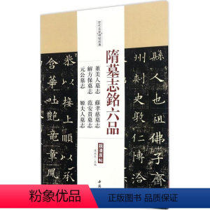 [正版]满2件减2元隋墓志铭六品:董美人墓志 苏孝慈墓志 解方保墓志 范安贵墓志 元公墓志 姬夫人墓志图书书籍中国书店