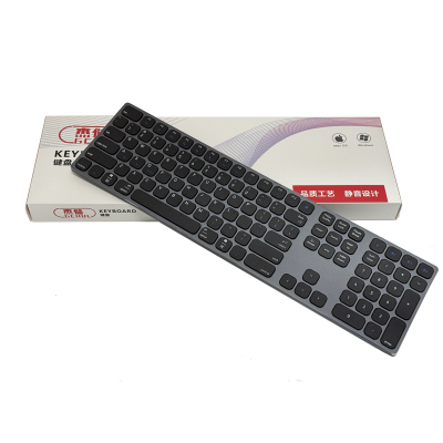 杰储(GCHUL) J120 无线 全铝合金 键盘 (计价单位:个) 黑色