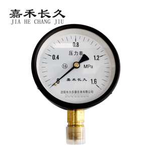 嘉禾长久/压力表/Y100 1.6级/个