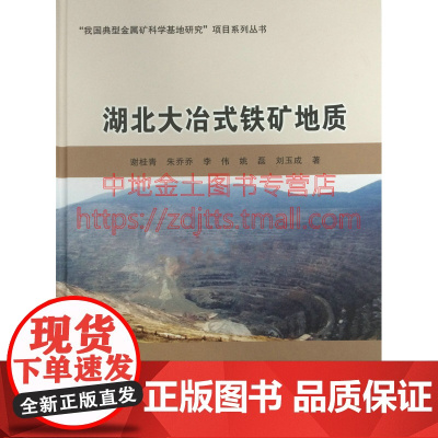 [自营]我国典型金属矿科学基地研究项目丛书—湖北大冶式铁矿地质 地质出版社 9787116095670