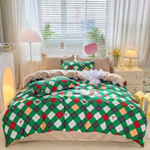 卡通四件套学生宿舍三件套单床单被套床上用品 TP2610