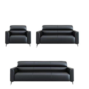 常喜悦沙发茶几组合接待办公家具皮沙发现代办公室沙发