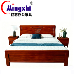 铭志办公家具 实木床 MZC-002(1800*2000*1130mm)张