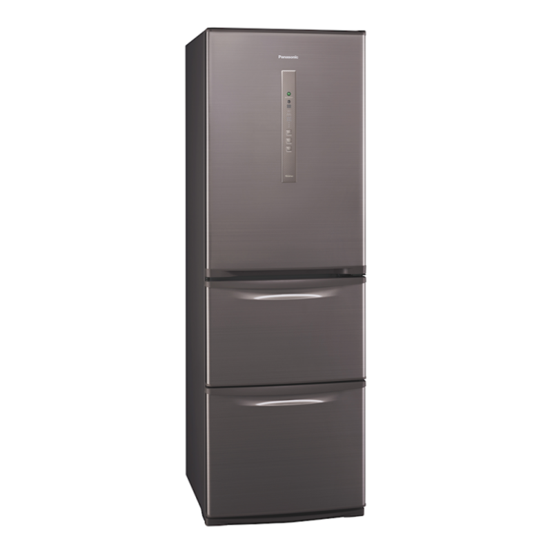 自营香港仓 乐声(panasonic) nr-c370eh 301公升三门雪柜 n3香槟金