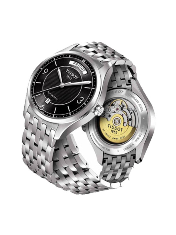 天梭(tissot)手表 唯意系列机械男表t038.430.11.057.00