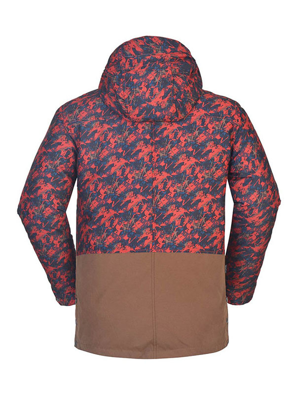 la proie/法国莱博瑞男装 冬款户外休闲男式超轻印花羽绒服cc1671028